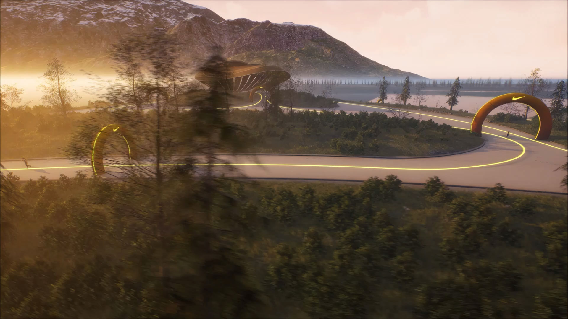 Nike Running Virtual World